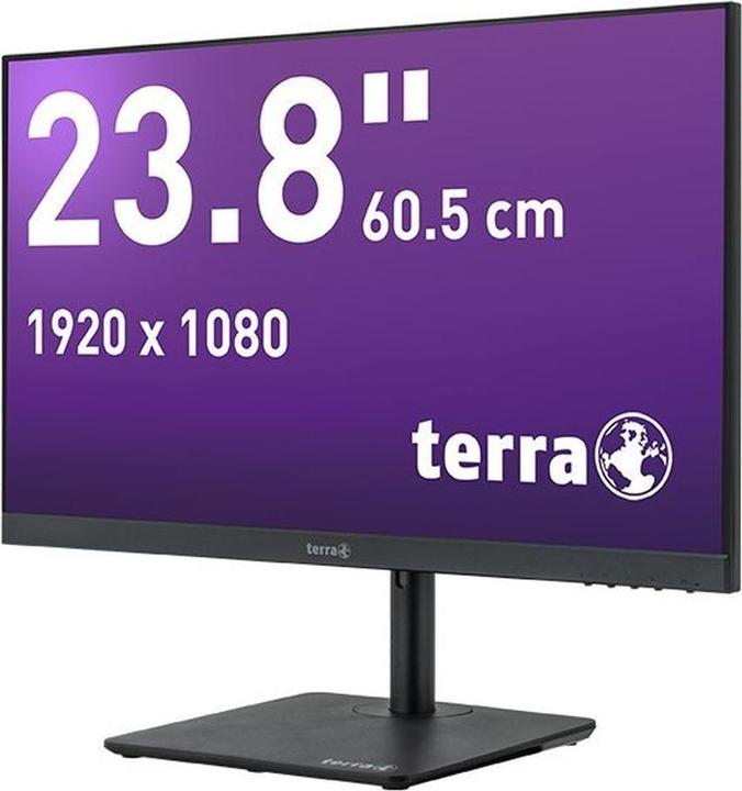 Produktbild Wortmann TERRA LCD/LED 2427W HA V2 black HDMI, DP, USB-C, GREENLINE PLUS (1920 x 1080 Pixel, 23.80")