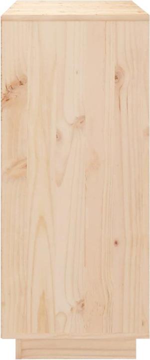 Image du produit VidaXL Sideboard 70x34x80cm Massivholz Kiefer Kommode Beistellschrank Anrichte (70 x 34 x 80 cm)