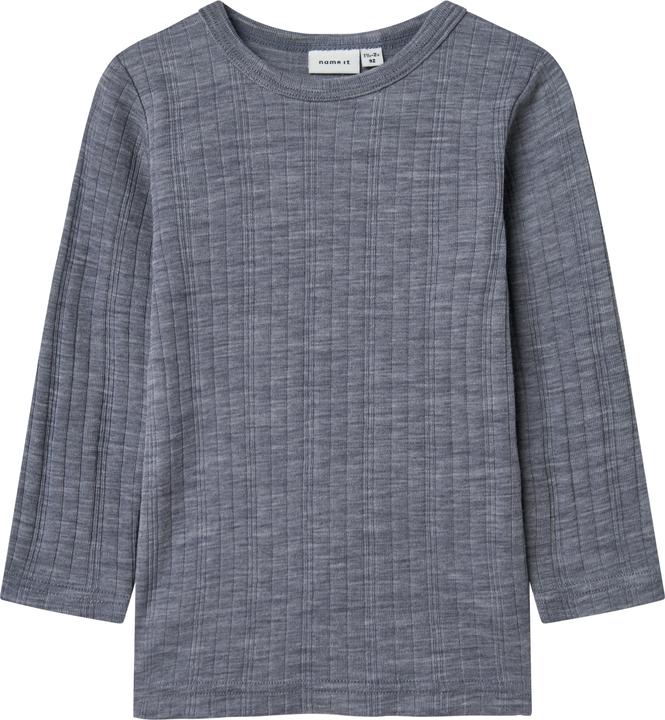 Name it Nmmwang Wool Needle Ls Top Solid Noos