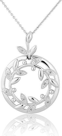 Breuning ANHÄNGER - BRILL. 0,04 Ct. H/si (750/18 K Gold)