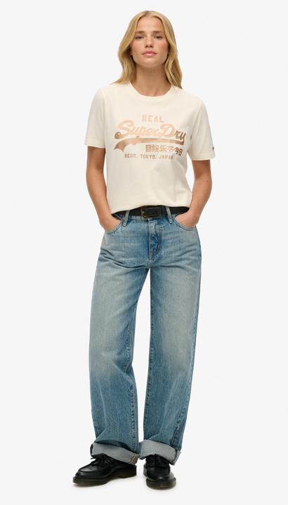 Actual product image Superdry Vl Metallic Tee (16)