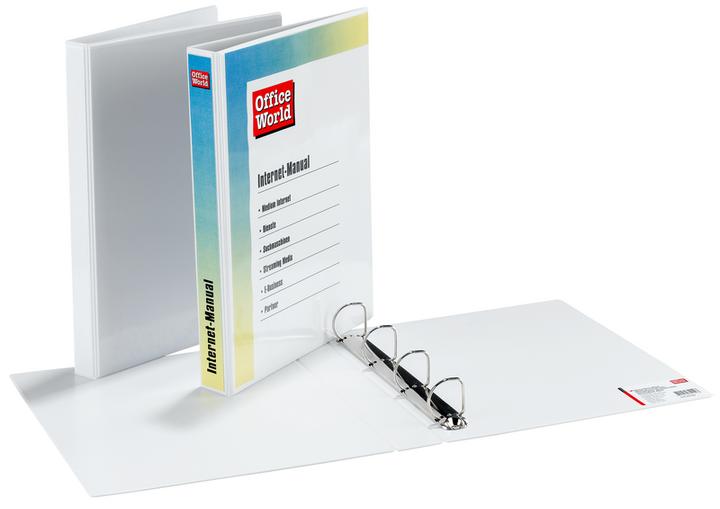 Immagine prodotto Dufco Raccoglitore ad anelli 3.8 cm, Bianco (A4, 38 mm, 1 Pezzo/i)