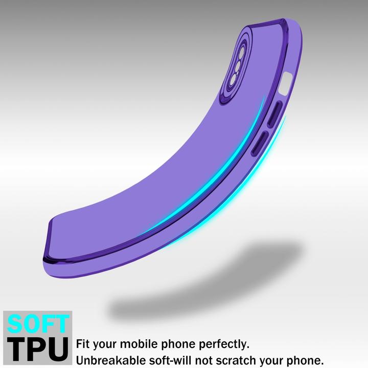 Immagine prodotto Cadorabo Custodia in TPU con protezione della fotocamera per Apple iPhone X / XS (Apple iPhone X)