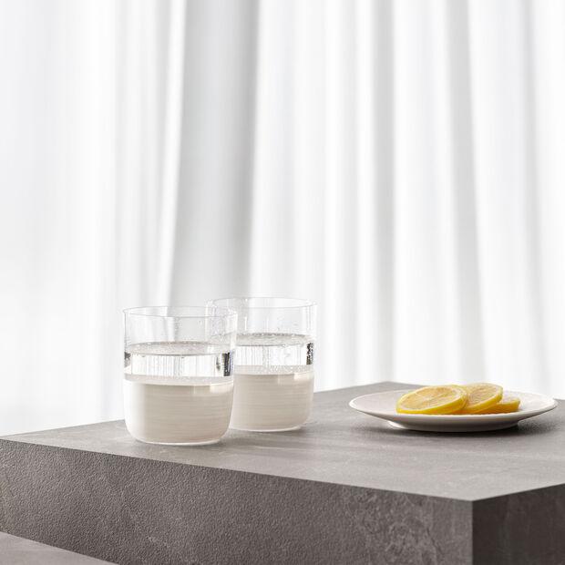 Produktbild Villeroy & Boch Whisky Tumbler, Set 4 tlg Manufacture Rock blanc (2.50 dl, 4 x, Whiskygläser)