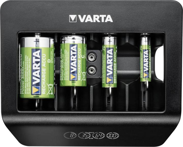 Image du produit Varta LCD Universal Charger+ (1 pcs, 9V Block, D, C, AA, AAA, Chargeurs sans batterie)