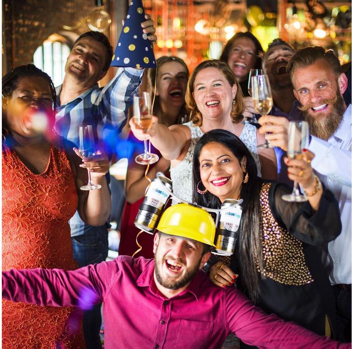 Image du produit Relaxdays Casque à Boisson Pour Faire la Fête