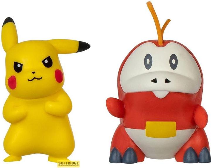 Image du produit Jazwares Pokémon Gen IX pack 2 figurines Battle Figure Pack Pikachu & Chochodile 5 cm