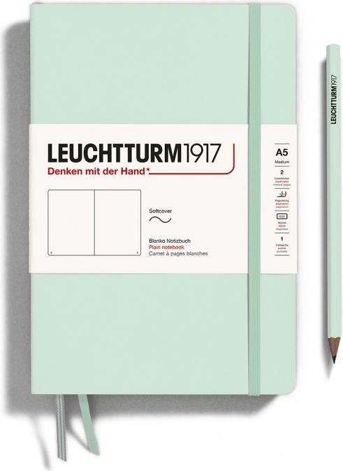 Actual product image Leuchtturm1917 Sketchbook (145 x 210 mm, Plain, Hardcover)