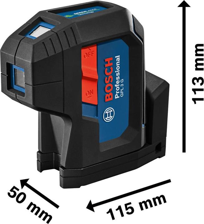 Actual product image Bosch Professional Point laser GPL 3 G