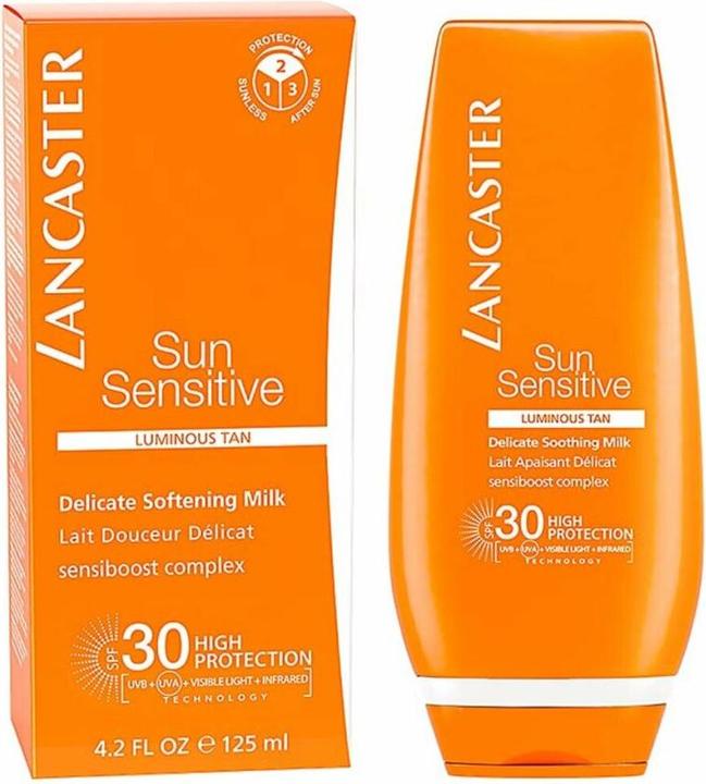 Immagine prodotto Lancaster Sun Sensitive - Latte per il corpo SPF30 (Latte solare, SPF 30, 125 ml, 168 g)