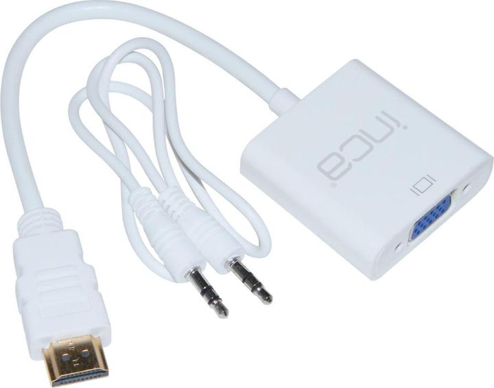 Produktbild Inca Adapter IHTV-7TB HDMI > VGA St. + USB Audio, 1080P, WS retail (HDMI)