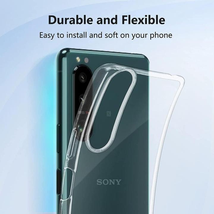 Produktbild Screenguard Sony Xperia 5 III Flexible TPU Clear Case (Sony Xperia 5 III)