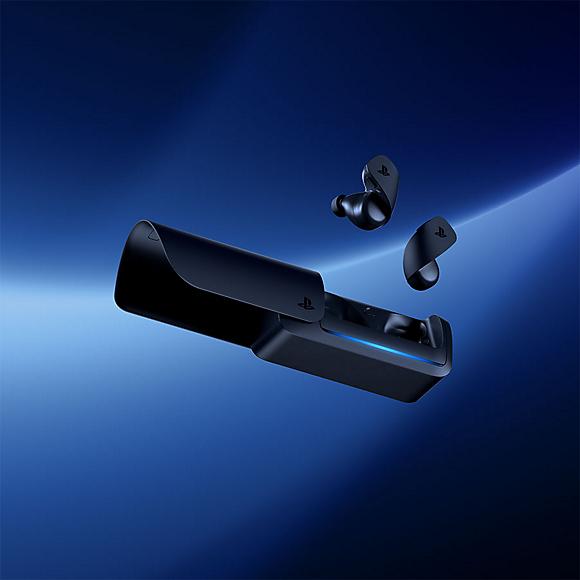 Actual product image Sony PS5 Headset Pulse Explore "Ear Buds" black (Wireless)