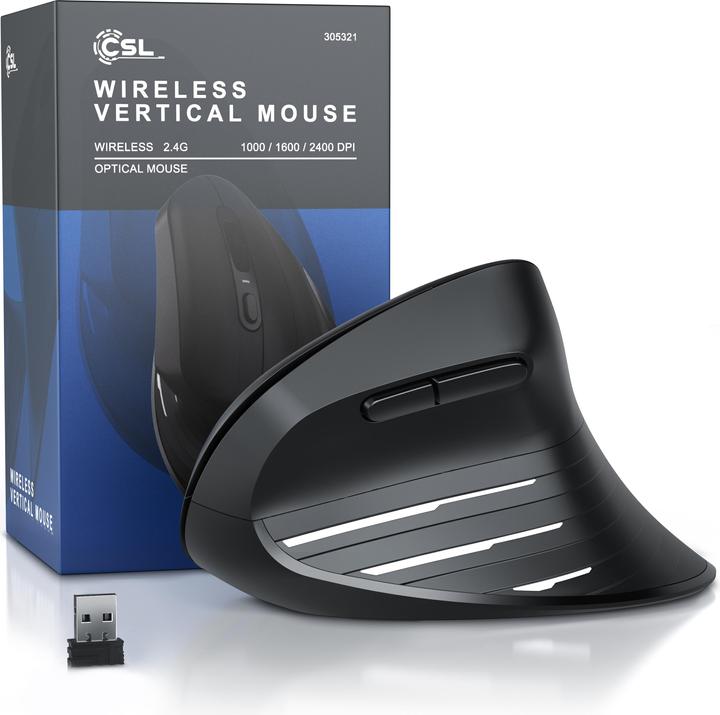 Actual product image CSL Vertikale Maus (Wireless)