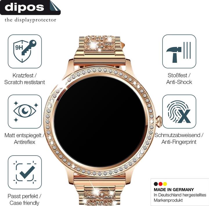 Produktbild Dipos Anti-Shock Displayschutz Matt 9H