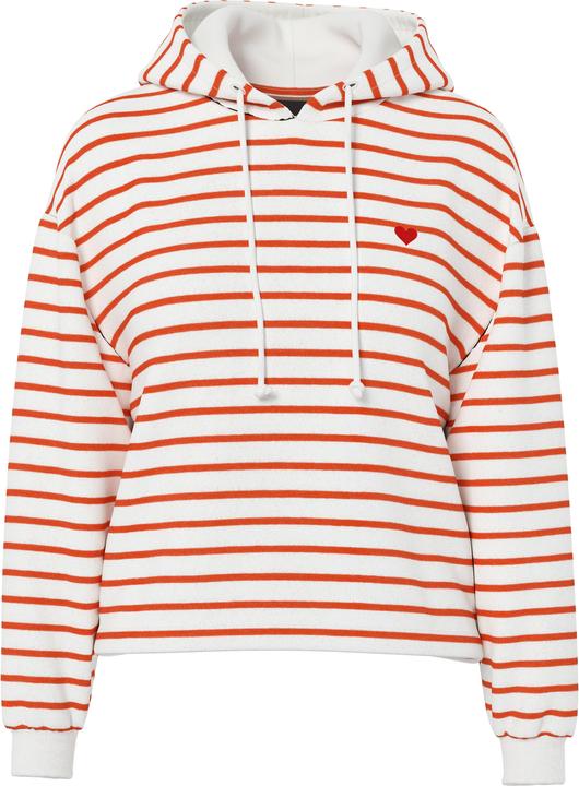 Pieces Pcchilli Ls Hoodie Stripes Emb Noos Bc (XL)