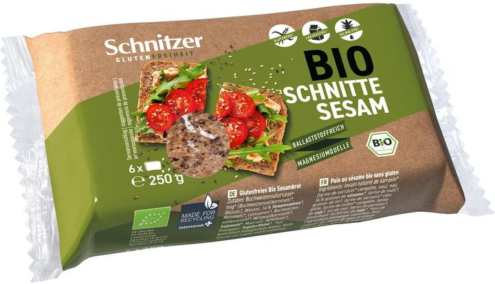 Schnitzer Glutenfree Sesam Schnitten (250 g)