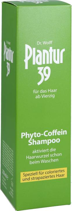 Immagine prodotto Plantur 39 Plantur39 Caffeina Shampoo capelli colorati e stressati (250 ml, Shampoo liquido)