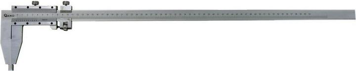 GEKO Metallgleitmassstab, 0-600 mm x 0,05 (60 cm)