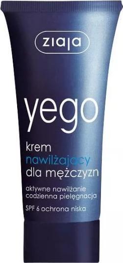 Actual product image Ziaja Yego Moisturizing cream for men 50 ml (50 ml, Day cream, Up to SPF 10)