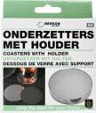 Produktbild Benson Home Untersetzer Silber Edelstahl 10 cm 6 Stück + H (6 x, Glasuntersetzer)