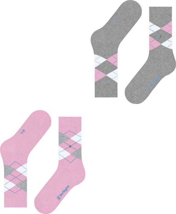 Immagine prodotto Burlington Socken Casual Bequem sitzend (Confezione da 2, 36 - 41)