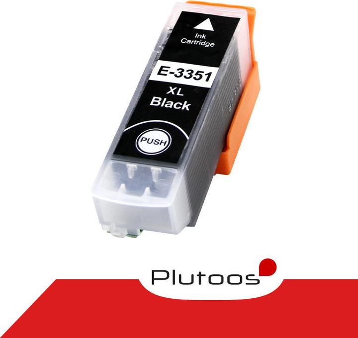 Image du produit Plutoos Epson T3351 33XL Cartouche XXL compatible, Noir C 13 T 33514010 (CF)