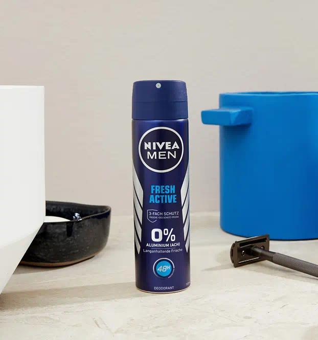 Actual product image NIVEA MEN Fresh Active (Spray, 150 ml)