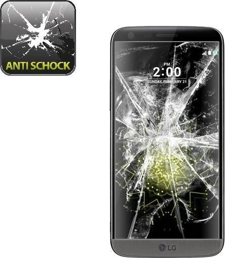 Actual product image Protectorking 2x Panzerfolie Anti-Shock HD Klar (2 Piece, G5)