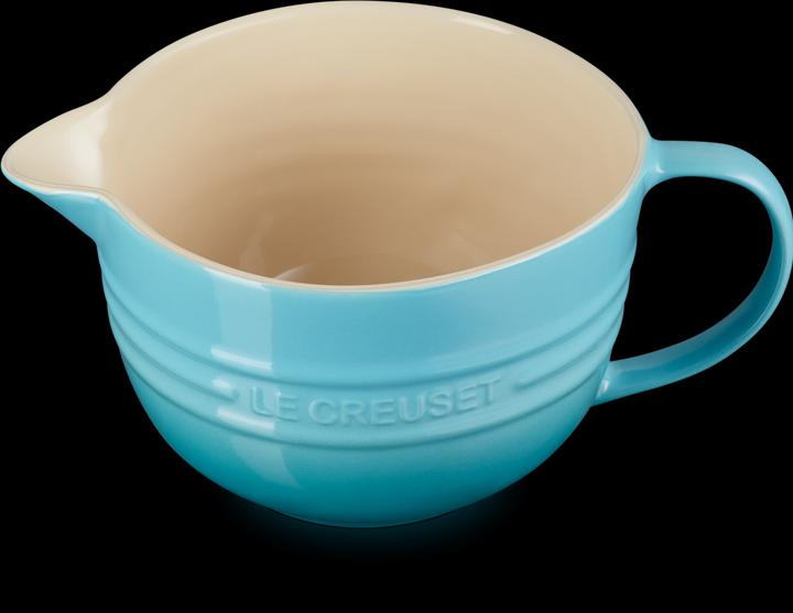 Produktbild Le Creuset Creuset PG4000-1617 Teigschüssel aus Steingut 2 Viertel karibisch (Pfannenset + Topfset)