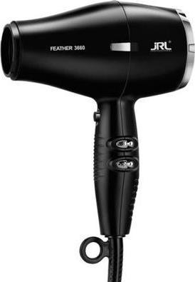 JRL Professional Feather 3660 Ultralight Hairdryer Black 1850W