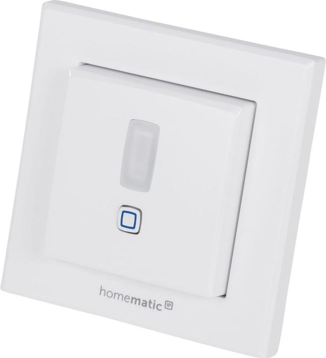 Actual product image Homematic IP Smart Home wireless motion detector in WM55 frame (12 m)