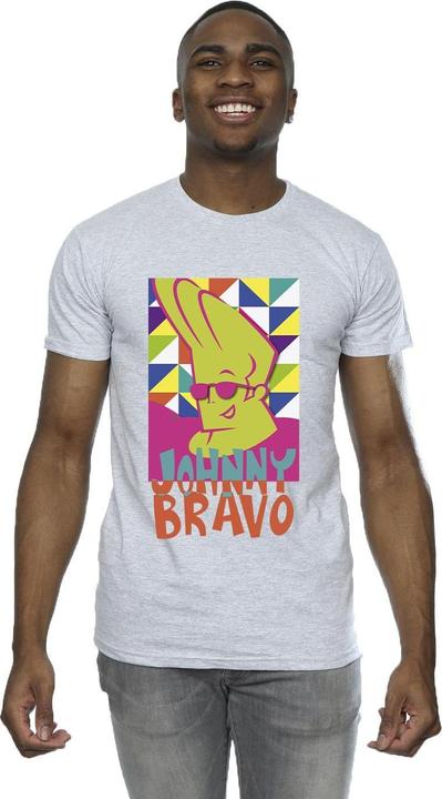 Immagine prodotto Johnny Bravo Multi Triangles Pop Art Maglietta Uomo (4XL)