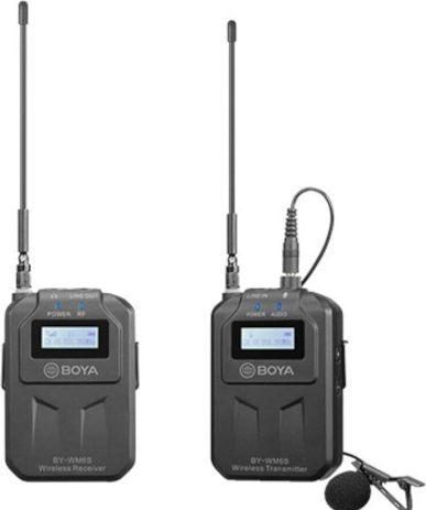 Actual product image Boya BY-WM6S Wireless Microphone System