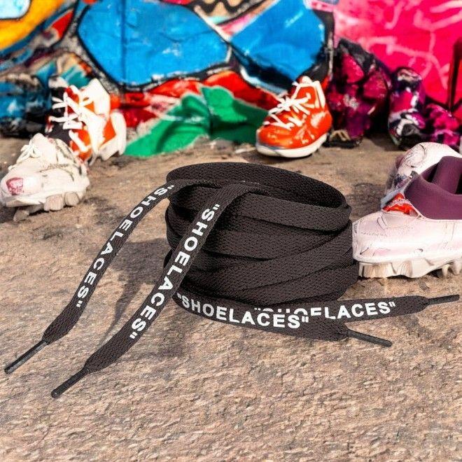 Immagine prodotto LaceGodZ 1 Paar Streetwear Style Collection Schnürsenkel (140 cm)