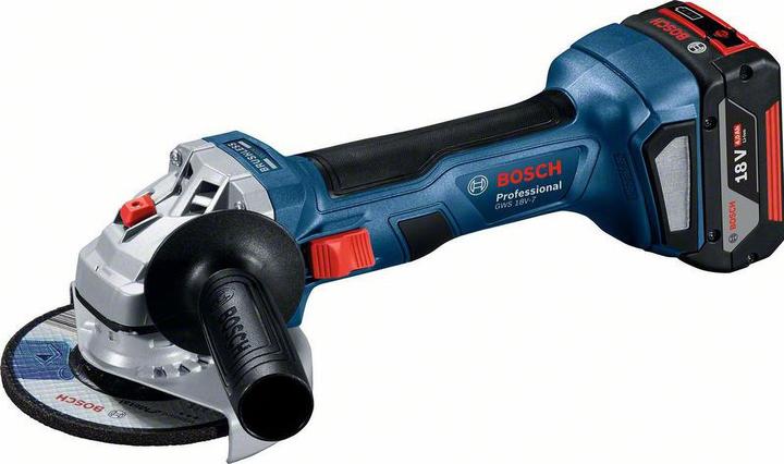 Actual product image Bosch Professional Combo kit 3-piece 18V: GSR 18V-55/GWS 18V-7/GBH 18V-22, 2x battery, quick charger