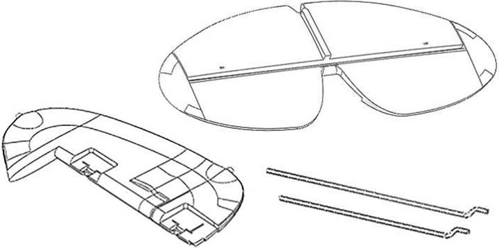 Image du produit Multiplex rr kit empennage funcub xl nd sans déco