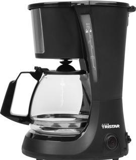 Actual product image Tristar Kaffeemaschine Schwarz Fassungsvermögen Tassen=6 Glaskanne, Warmhaltef