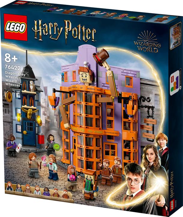 Produktbild LEGO Winkelgasse: Weasleys Zauberhafte Zauberscherze (76422, LEGO Harry Potter)