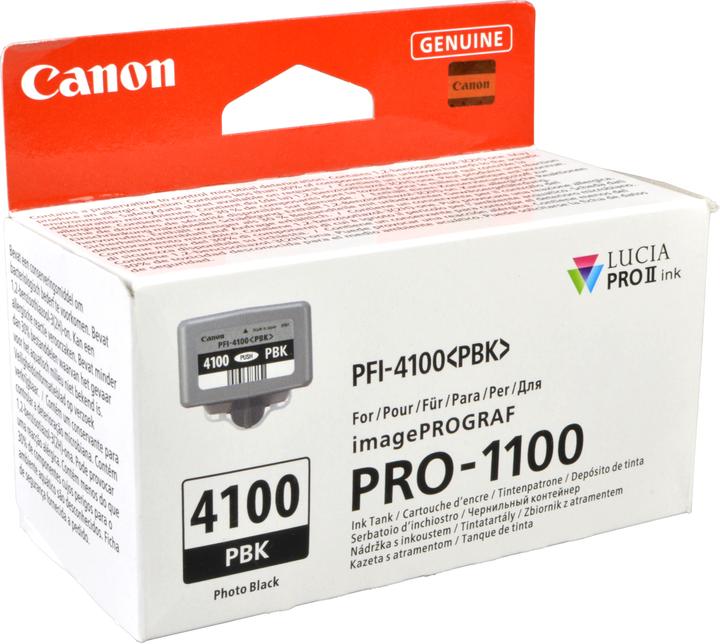 Produktbild Canon PFI-4100 PBK photo black (BK)