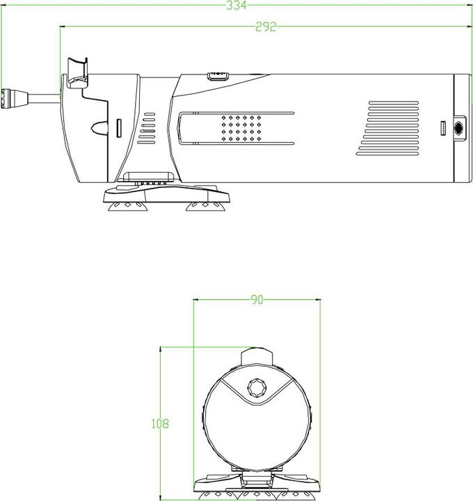 Produktbild SunSun CUP-809 Aquarium Innenfilter 700l/h Aquarium Pumpe UVC Klärer Sauerstoff (750 l, Innenfilter, Süsswasser)