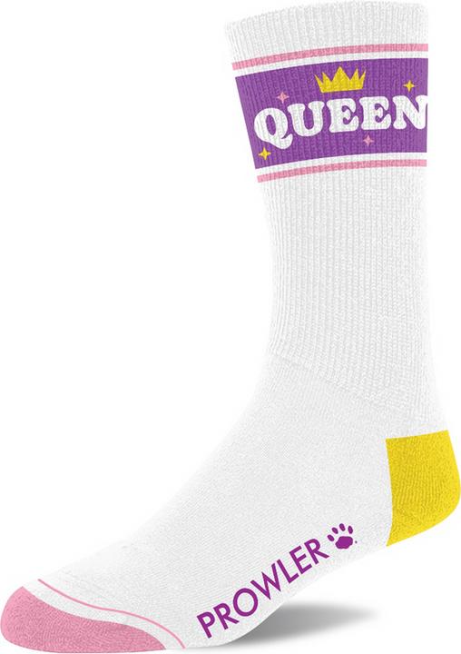 Actual product image Prowler Queen Socks - White/Purple (One size)