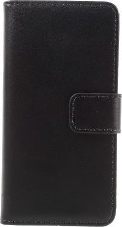Ueli Express iPhone SE / 8 / 7 custodia a libro Custodia in vera pelle con slot per carte di credito nero (Apple iPhone 7, Apple iPhone 8, Apple iPhone SE (seconda generazione), Apple iPhone SE (terza generazione))
