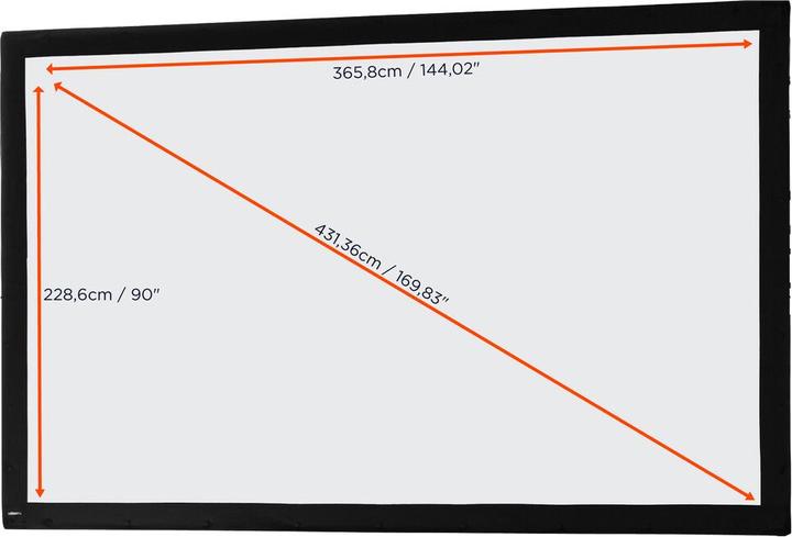 Produktbild Celexon Mobile Expert Business Format - Projektionsfläche - 432 cm (170") (170", 16:10)