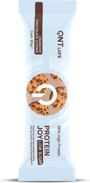 Actual product image QNT 36% Protein Joy Bar Low Sugar Cookie&Cream (Cookie chocolate, 12 pcs., 720 g)