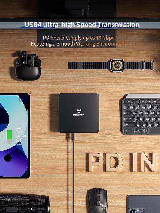Image du produit Minisforum UM890 Pro (AMD Ryzen 9 8945HS)