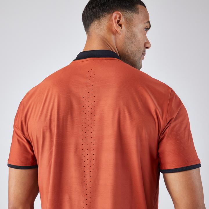 Actual product image Artengo Herren Tennis T-Shirt - Kuikma Dry+ braun (XXL)
