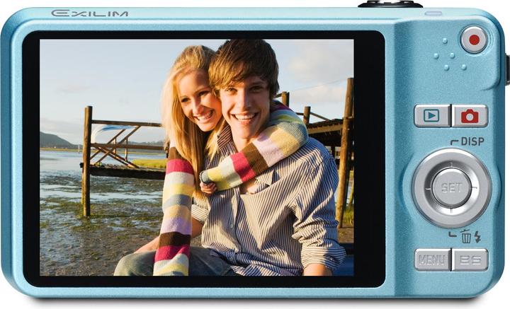 Actual product image Casio Exilim EX-Z90, 12MPixel, 3x zoom, HD movies, blue