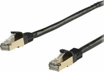 Produktbild StarTech Patch Cable Cat6a 2m Black (STP, CAT6a, 2 m)