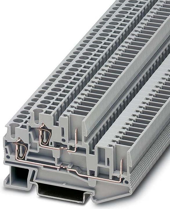 Phoenix Contact Doppelstock-Klemme STTB 2,5/2P SO Grau 50 St.